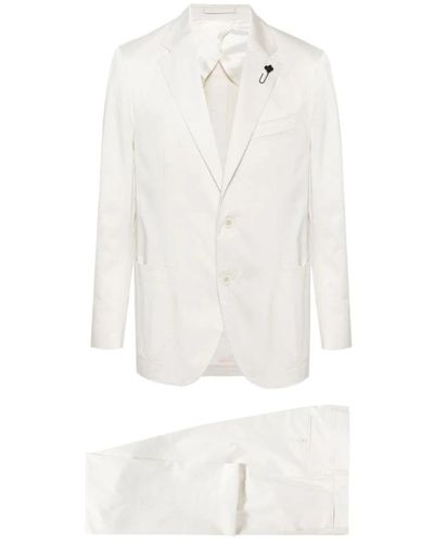 Lardini Suits > suit sets > single breasted suits - Blanc