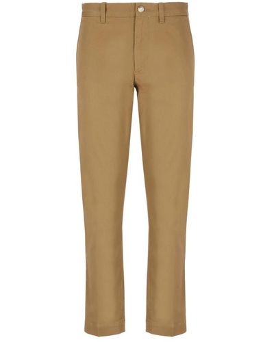 Ralph Lauren Pantaloni in cotone marrone per donne - Neutro