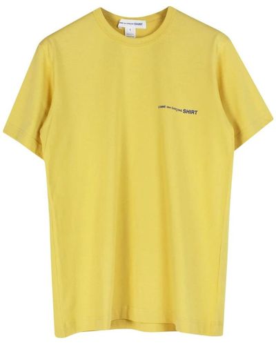 Comme des Garçons T-Shirts - Yellow