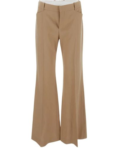 Chloé Trousers > wide trousers - Neutre