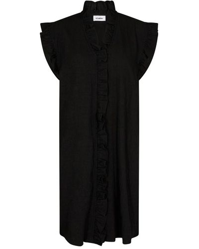 co'couture Dresses > day dresses > shirt dresses - Noir