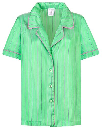 Stella Jean Blouses & shirts > shirts - Vert