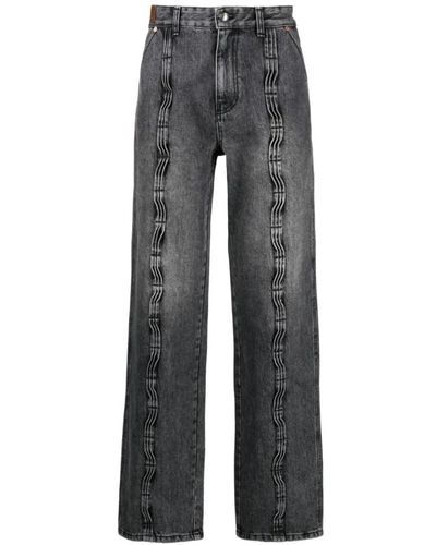 ANDERSSON BELL Weite jeans mit falten - Grau