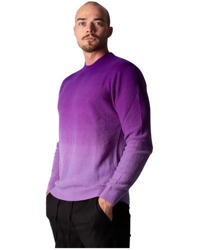 Daniele Fiesoli Knitwear > round-neck knitwear - Violet