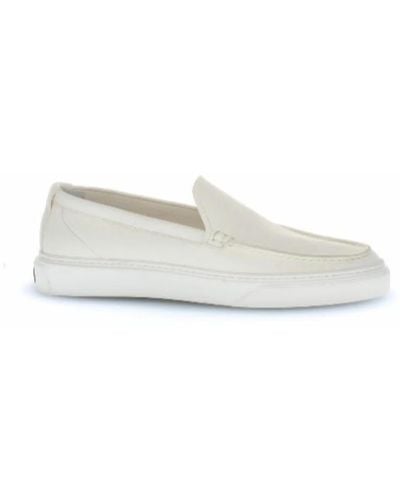 Woolrich Stilvolle Herren-Loafer - Weiß