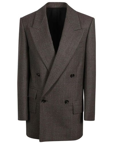 Bottega Veneta Coats > double-breasted coats - Noir