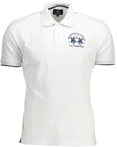 La Martina Polo Shirts - White