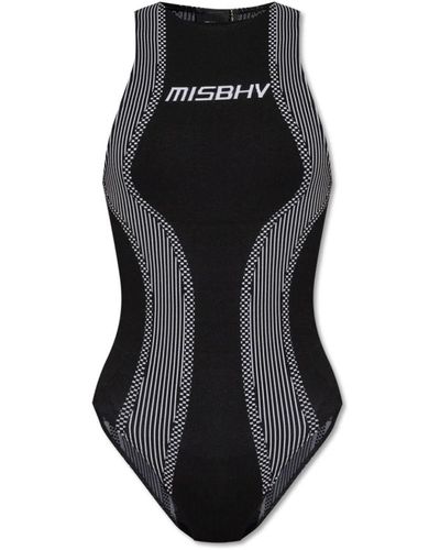 MISBHV Bodysuit mit logo - Schwarz
