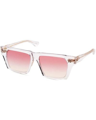 Dita Eyewear Schwarzeisen/grau getönte sonnenbrille venzyn sun - Pink