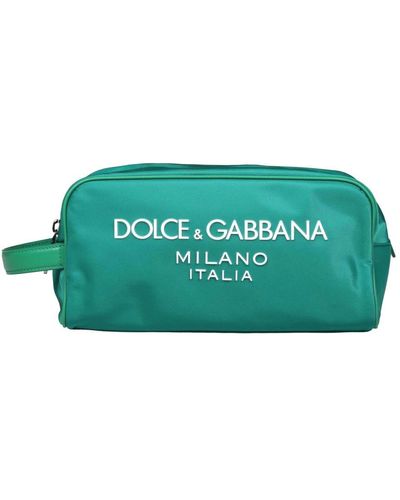 Dolce & Gabbana Toilet Bags - Green