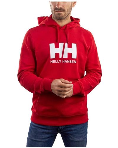 Helly Hansen Hoodies - Red