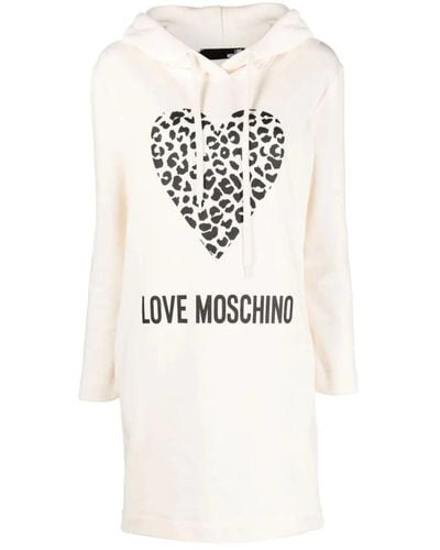 Love Moschino Midi dresses - Weiß