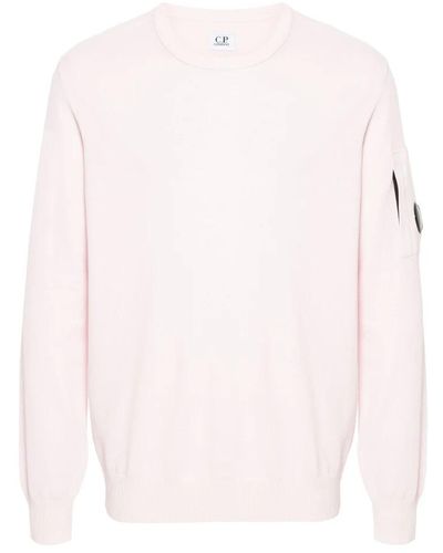 C.P. Company Round-Neck Knitwear - Pink