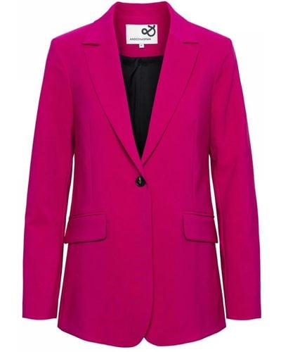 &Co Woman Bequemer langer claire blazer &co - Pink