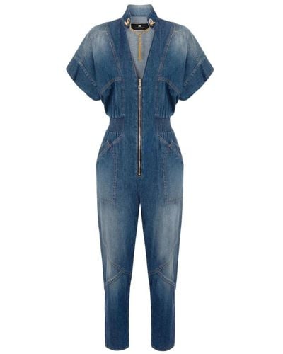 Elisabetta Franchi Jumpsuits - Blau