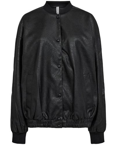 Designers Remix Jackets > bomber jackets - Noir