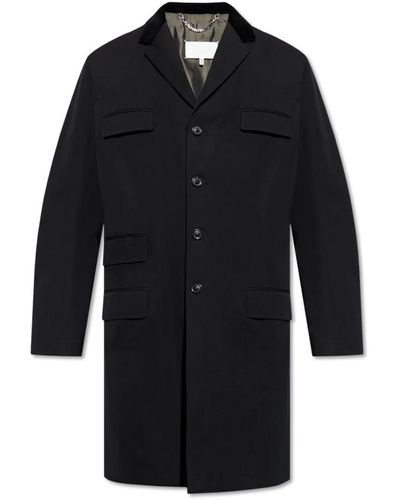 Maison Margiela Coats > single-breasted coats - Noir