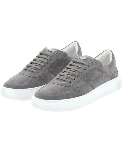 Herno Court monogram sneakers - Grigio