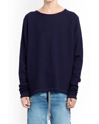 Greg Lauren Sweatshirts & hoodies > sweatshirts - Bleu