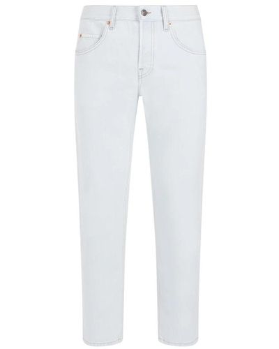 Gucci Jeans > slim-fit jeans - Blanc