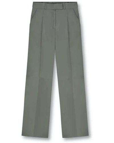 Arma Wide Trousers - Grey