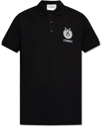 Iceberg Polo Shirts - Black