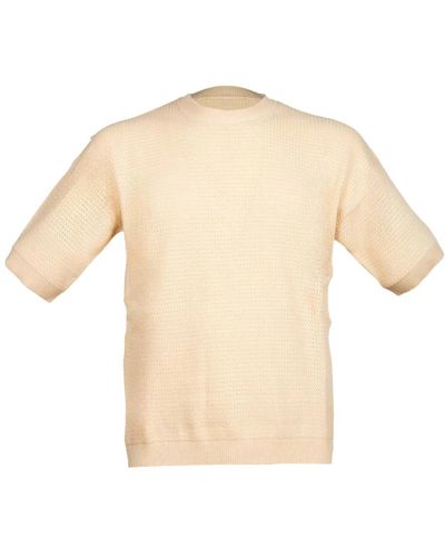 Circolo 1901 Round-Neck Knitwear - Natural