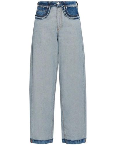 Marni Jeans > loose-fit jeans - Bleu