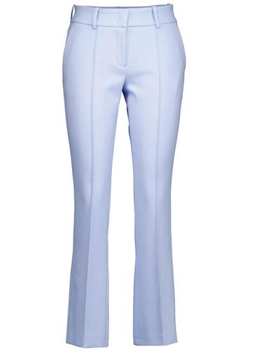 Cambio Pantaloni larghi e lusinghieri in blu chiaro