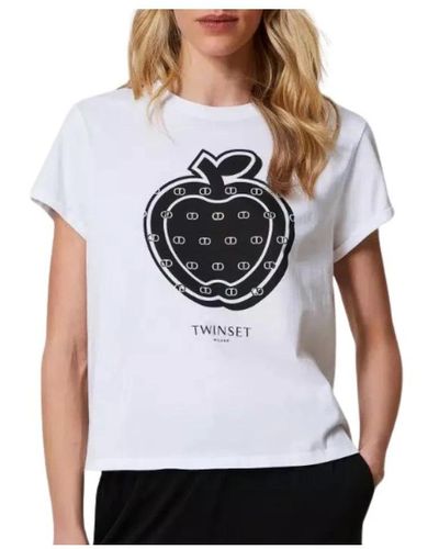Twin Set T-Shirts - Grey