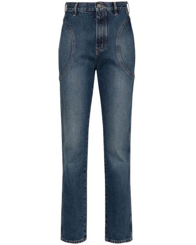 Alaïa Slim-Fit Jeans - Blue