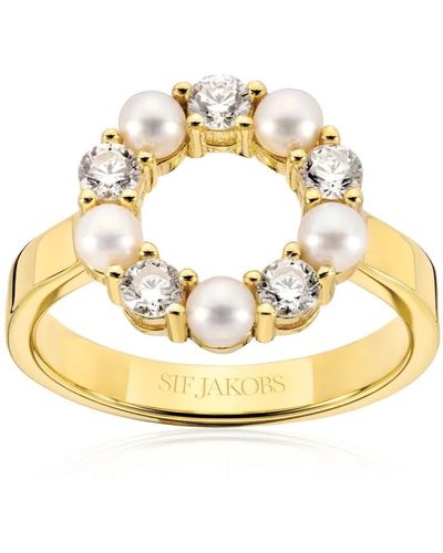 Sif Jakobs Jewellery Perlen biella ring - Mettallic