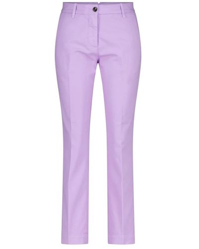 Nine:inthe:morning Slim-Fit Trousers - Purple