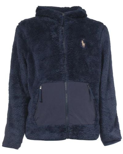 Polo Ralph Lauren Faux Fur & Shearling Jackets - Blue