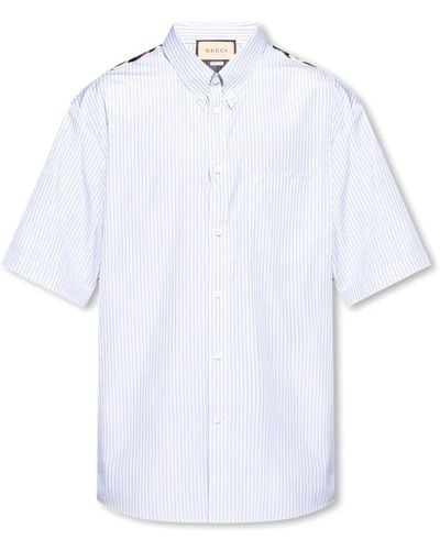 Gucci Modisches hemd - Weiß
