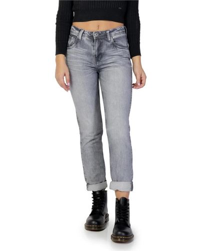 Pepe Jeans Cropped Jeans - Blue