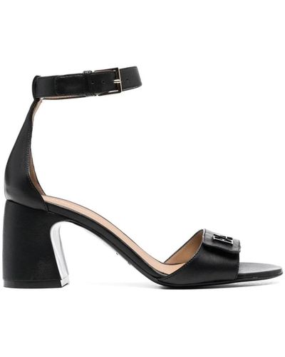 Emporio Armani High Heel Sandals - Black