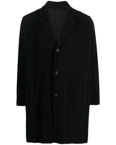 Issey Miyake Coats > single-breasted coats - Noir