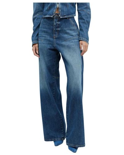 DIESEL Vintage kontrastnähte jeans - Blau