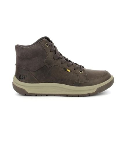 Caterpillar Shoes > boots > lace-up boots - Gris
