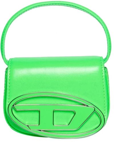 DIESEL Grüne handtasche urbaner stil