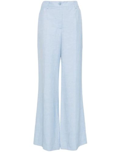 P.A.R.O.S.H. Wide Trousers - Blue