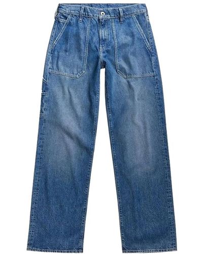 G-Star RAW Jeans larges - Bleu