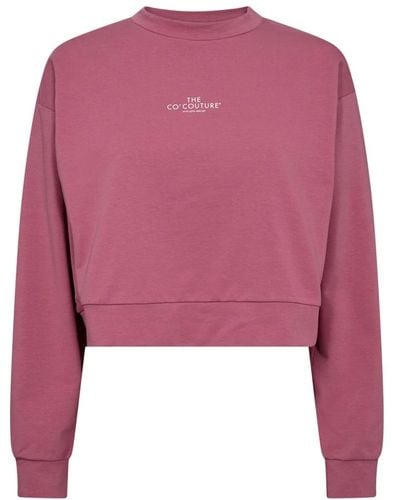 co'couture Sweatshirts & hoodies > sweatshirts - Violet