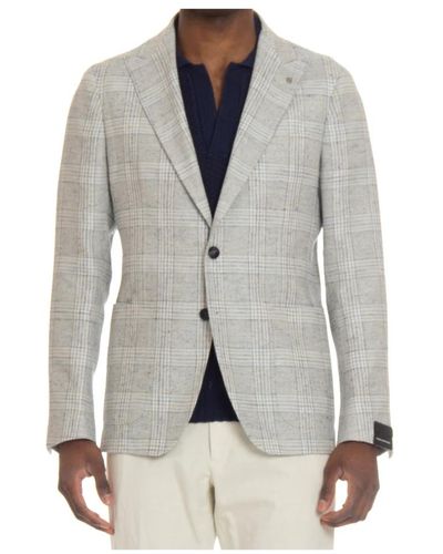 Tagliatore Suits > formal blazers - Gris