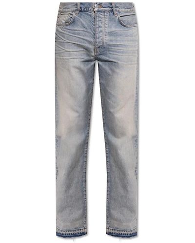 Amiri Jeans mit vintage-effekt - Grau