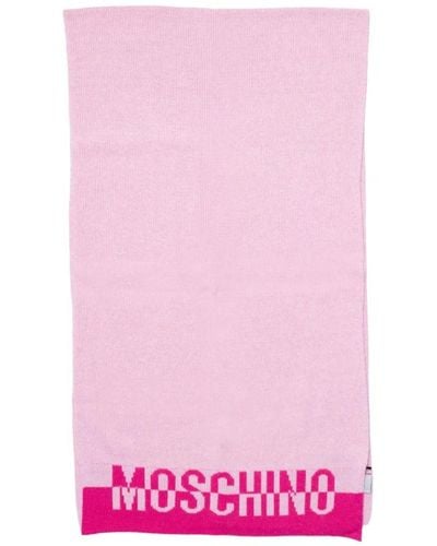 Moschino Winter scarves - Pink