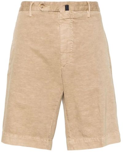 Incotex Casual Shorts - Natural