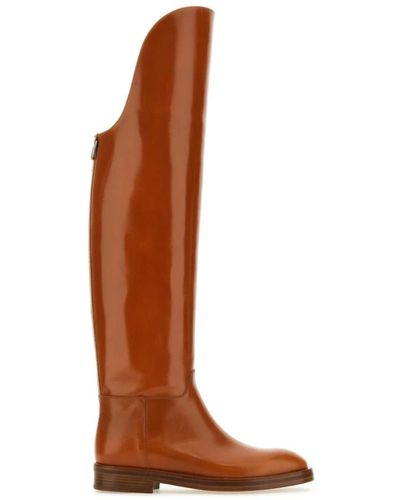 DURAZZI MILANO Shoes > boots > over-knee boots - Marron