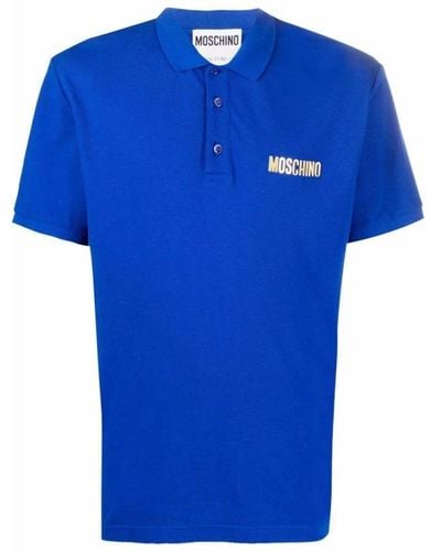 Moschino Polo Shirts - Blue